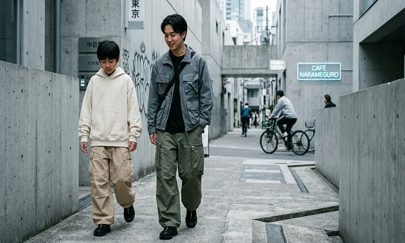 Gender-Neutral Minimalist Streetwear for Gen Alpha and Gen Z