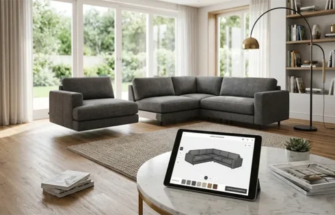 Modular Sectional Sofas with 3D Configuration Tools Online