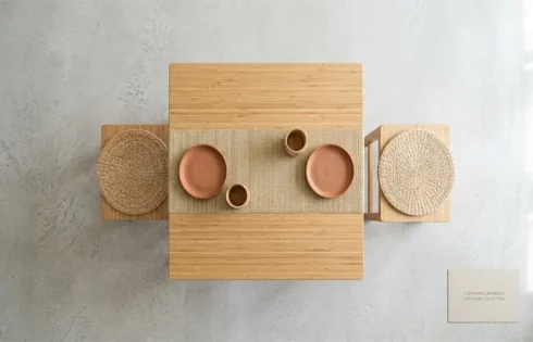 Sustainable Bamboo Dining Tables for Small Eco-Friendly Homes